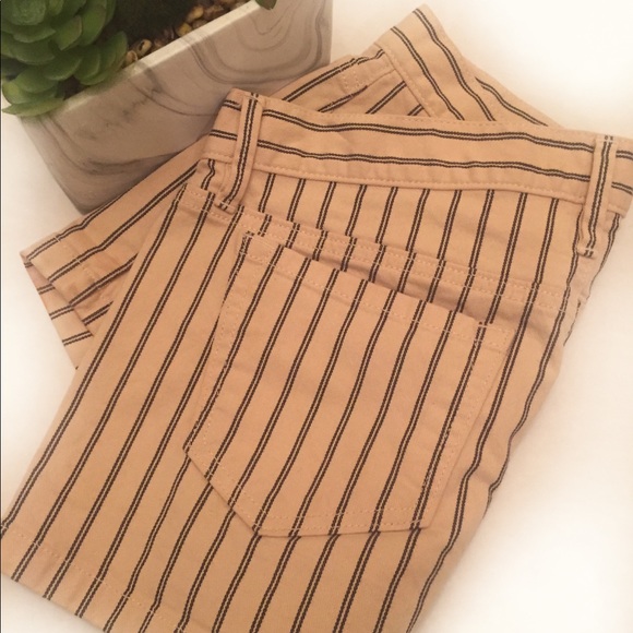 Ann Taylor Loft Striped 3” Shorts Size 4 - Picture 1 of 7